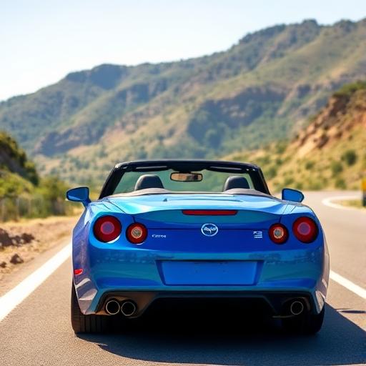 Mountain road convertible clip - YesNAS AI File Search result
