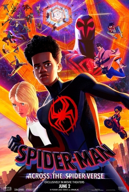 Spider-Man · Across the Spider-Verse poster in YesNAS AI Media Server